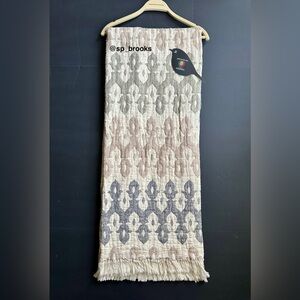 🎁Piscatextil Throw Blanket - Cotton Chainlink Print - Multi